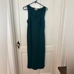Universal Thread Green Sheath Midi Dress